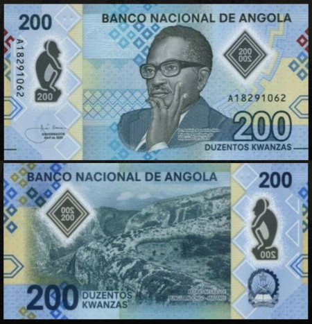 Angola 2020 - 200 escudos, necirculata