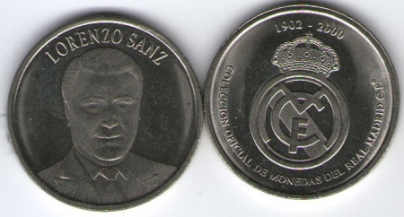 Jeton 2000 - Lorenzo Sanz, fotbalist