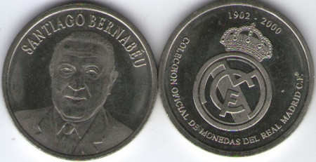 Jeton 2000 - Santiago Bernabéu, Real Madrid