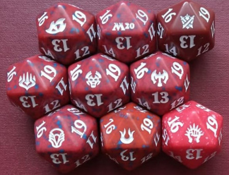 Zar rosu D20