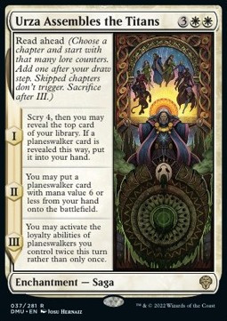 Urza Assembles the Titans FOIL