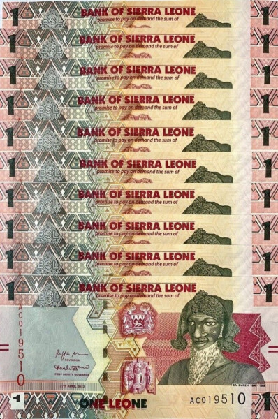 Sierra Leone 2022 - 1 leone, necirculata (10 bucati)
