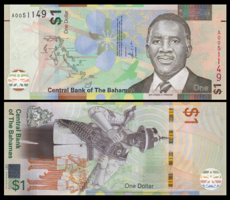 Bahamas 2017 - 1 dollar, necirculata