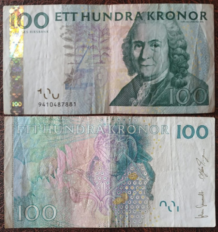 Suedia 2006 - 100 kronor, circulata