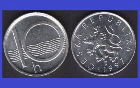 Cehia 1997 - 10 haleru, UNC
