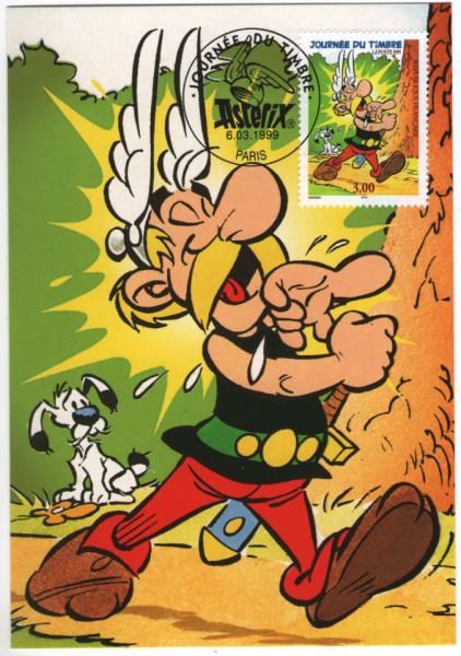 Franta 1999 - Asterix, CarteMaxima
