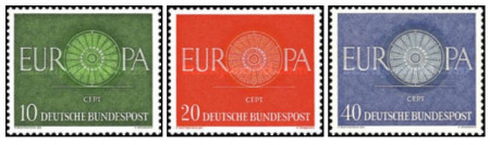 Germania 1960 - Europa, serie neuzata