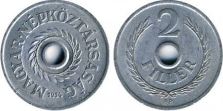 Ungaria 1954 - 2 filler, circulata
