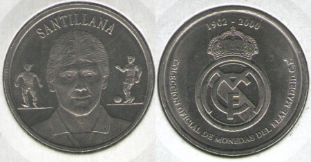 Jeton 2000 - Santillana, Real Madrid
