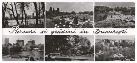 1960 - Bucuresti, mozaic - vedere necirculata