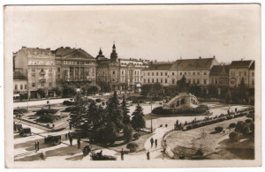 1940 - Cluj Napoca, piata Matei Corvin (jud. Cluj)
