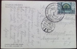 1940 - Targu Mures, Palatul Postei (jud. Mures)