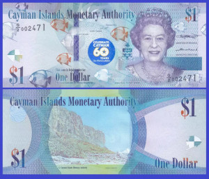 Cayman Islands 2018 - 1 dollar, necirculata