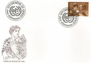 Elvetia 1983 - Biroul Internațional al Muncii FDC