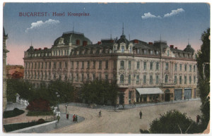 1918 - București, hotel Kronprinz