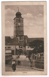 1918 - Sibiu, Turnul Sfatului (jud. Sibiu)