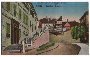 1920 - Sibiu, Treptele Burger (jud. Sibiu)
