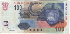 Africa de Sud 2005 - 100 rand, circulata