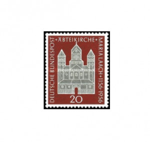 Germania 1956 - aniversarea bisericii Maria Laach, neuzata