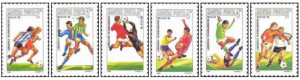 Ungaria 1986 - C.M.fotbal Mexic, serie neuzata