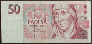 Cehia 1997 - 50 korun, circulata