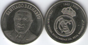 Jeton 2000 - Santiago Bernabéu, Real Madrid