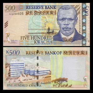 Malawi 2005 - 500 kwacha, necirculata