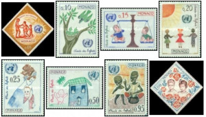 Monaco 1963 - U.N. Children's Charter, serie neuzata