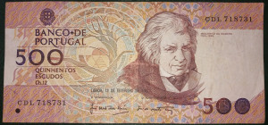 Portugalia 1987 - 500 escudos, circulata