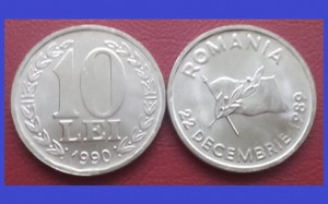 Romania 1990 - 10 lei UNC