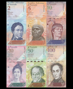 Venezuela - set 2007-2015 cu fauna, necirculata