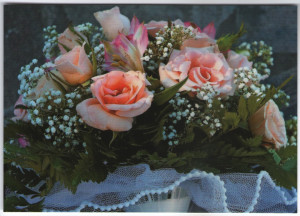Flori, carte postala, nou 4