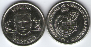 Jeton 2000 - Molina, selectionata spaniei