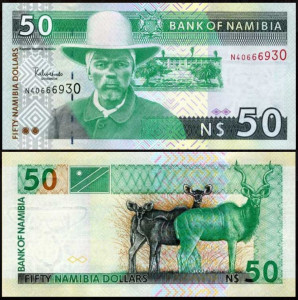 Namibia 1999 - 50 dollars, necirculata