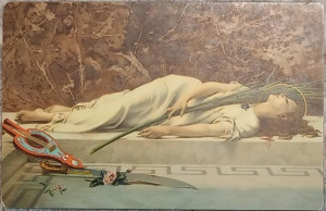 Pictura de Etienne Gautierr - Sf. Cecile, vedere litho Stengel 29011