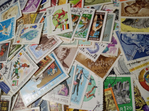Plic filatelic - 100 de timbre Ungaria