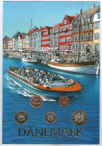 Danemarca 2002-04 - set monede necirculate