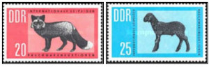 DDR 1963 - fauna, serie neuzata