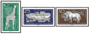 DDR 1965 - 10th Zoo Berlin, serie neuzata
