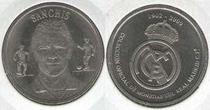 Jeton 2000 - Sanchis, Real Madrid