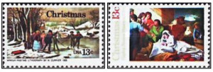 Statele Unite 1976 - Craciun, serie neuzata