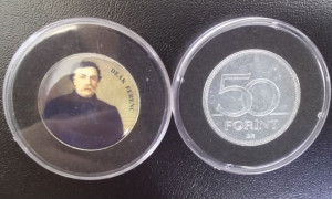 Ungaria 1992 - 50 forint UNC, cu Deak Ferenc - politician
