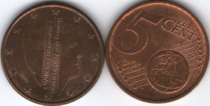 Olanda 2014 - 5 eurocent, circulata