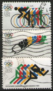Statele Unite 1972 - J.O. de iarnă și vară din Sapporo și München, serie stampilata