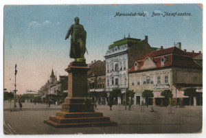 1921 - Targu Mures, statuia Bem Jozsef (jud. Mures)