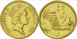 Australia 1988 - 2 dollars, circulata