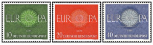 Germania 1960 - Europa, serie neuzata