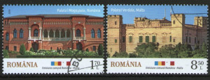 Romania 2019 - palate, serie stampilata