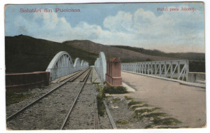 1948 - Pucioasa, podul peste Ialomita (jud. Dâmbovița)