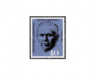 Germania 1960 - George C. Marshall, neuzata